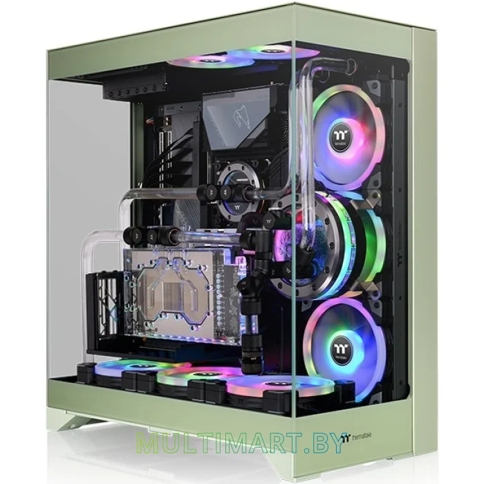 Корпус Thermaltake CTE E550 TG Matcha Green CA-1Z8-00MEWN-00